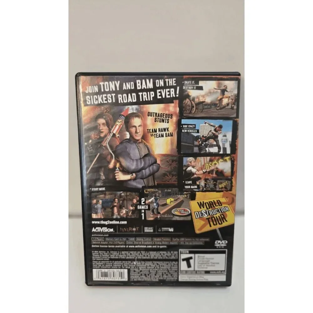 Tony Hawk's‎ Underground 2 PS2 CIB (Sony PlayStation 2, 2004) COMPLETE & TESTED